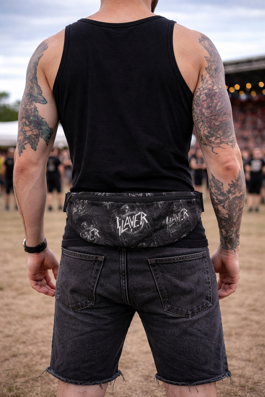 Rocksax Slayer Bum Bag (Fanny pack) - Repeated