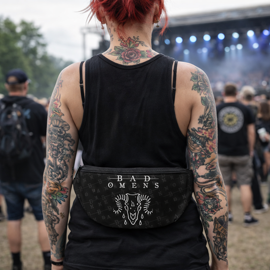 Rocksax Bad Omens Bum Bag (Fanny Pack) - Ramskull