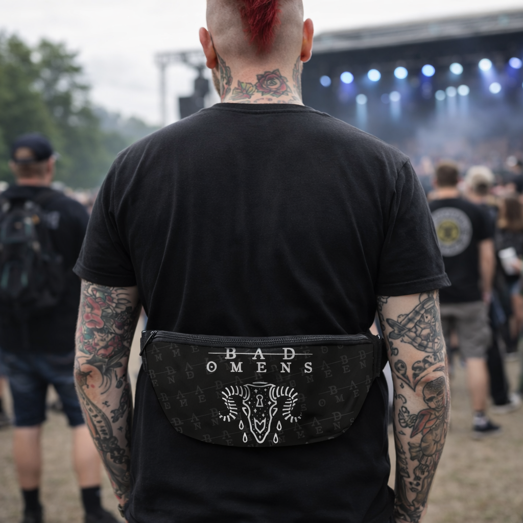 Rocksax Bad Omens Bum Bag (Fanny Pack) - Ramskull