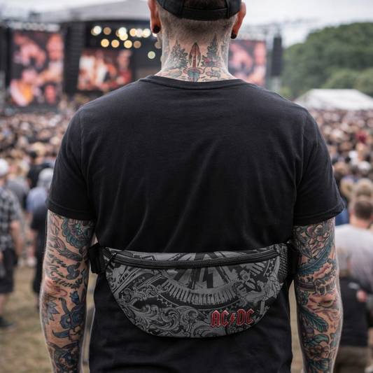 Rocksax AC/DC Bum Bag - Decibel