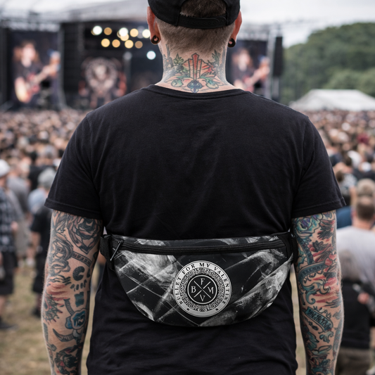 Rocksax Bullet For My Valentine Bum Bag (Fanny pack) - Circle