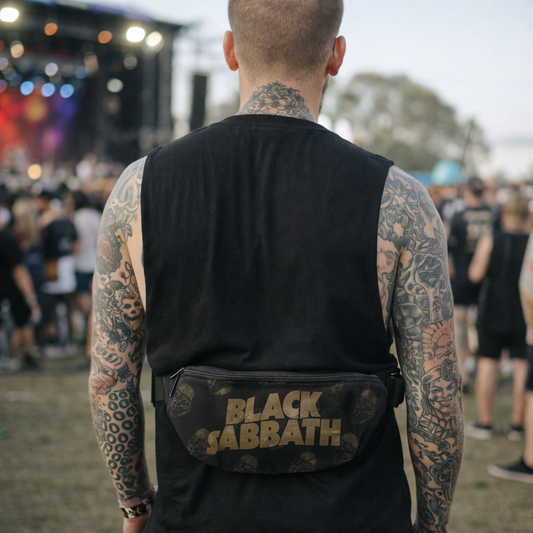 Rocksax Black Sabbath Bum Bag (Fanny pack) - NSD Repeated