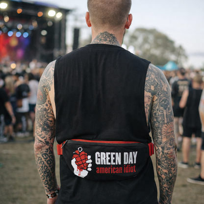 Rocksax Green Day Bum Bag (Fanny Pack) - American Idiot