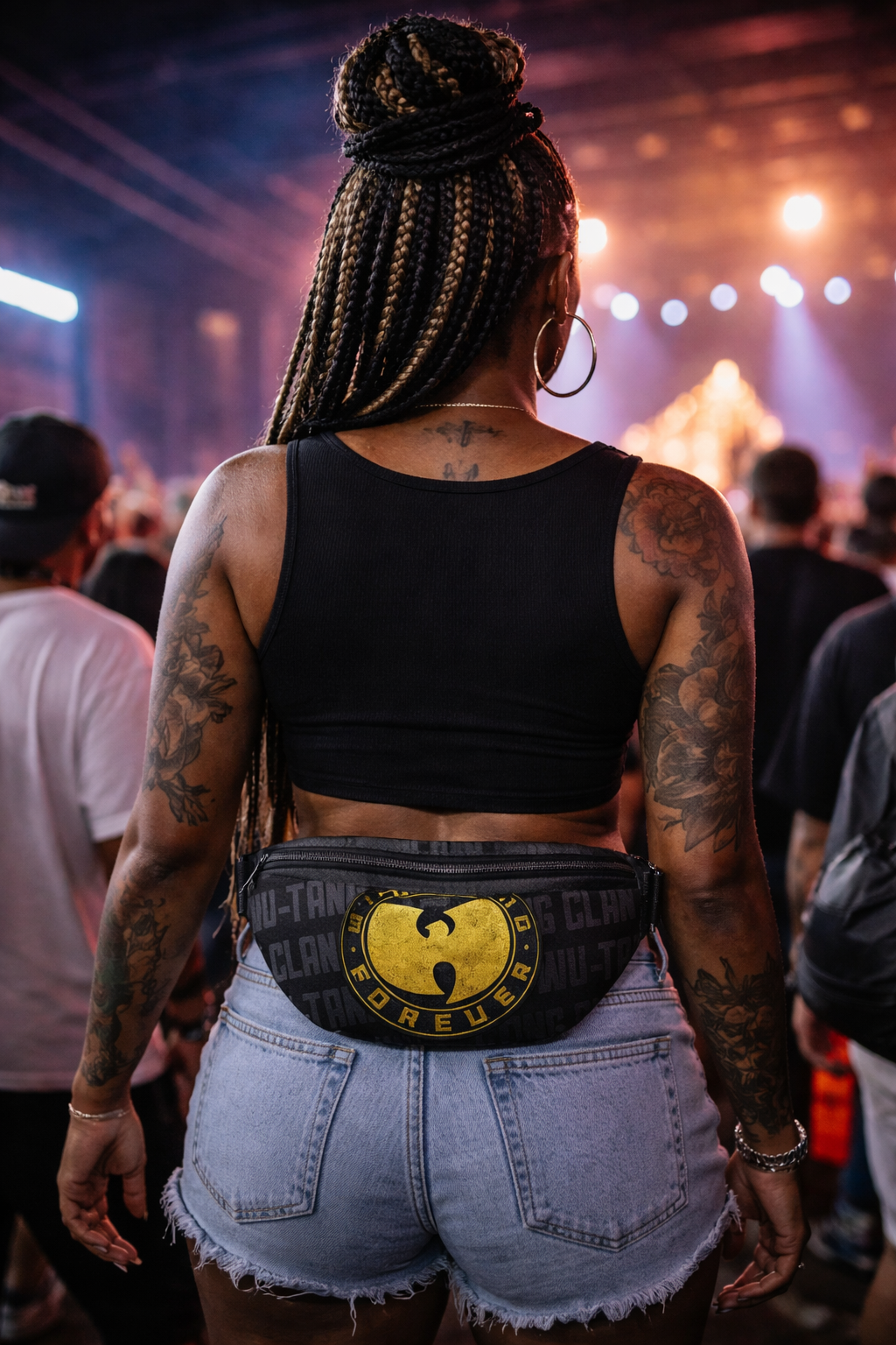 Rocksax Wu-Tang Bum Bag - Logo Repeat