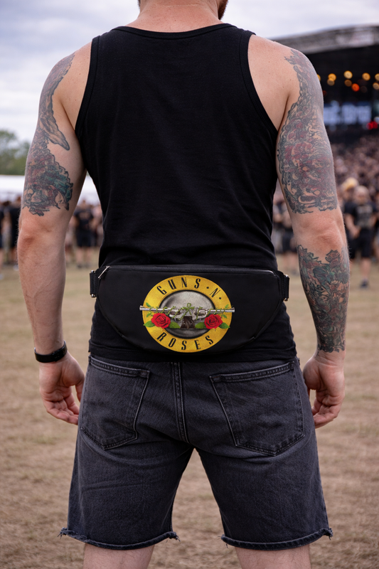 Rocksax Guns N' Roses Bum Bag - Roses Logo
