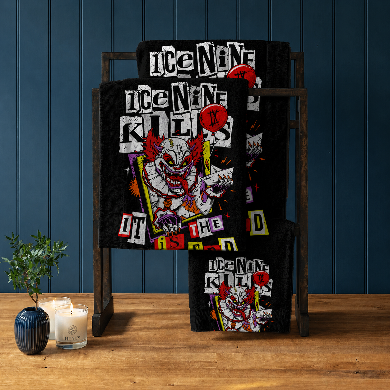 Rocksax Ice Nine Kills Towel - It Is The End