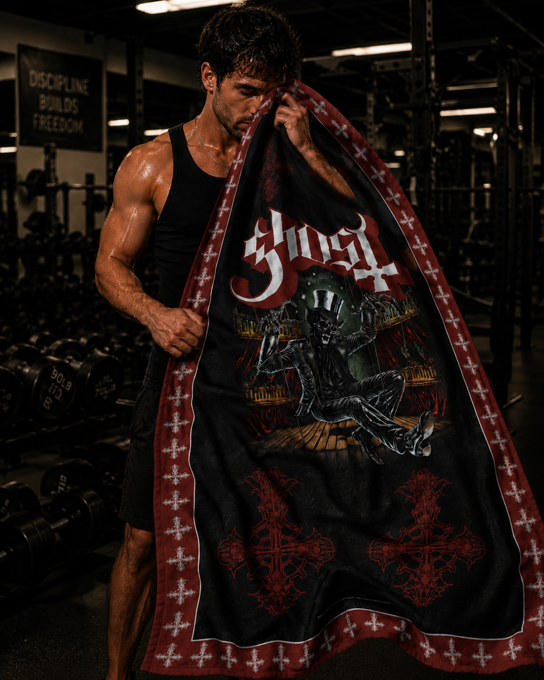 Rocksax Ghost Towel - String Man