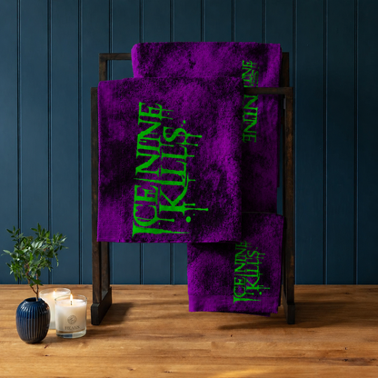 Rocksax Ice Nine Kills Towel - Green Logo