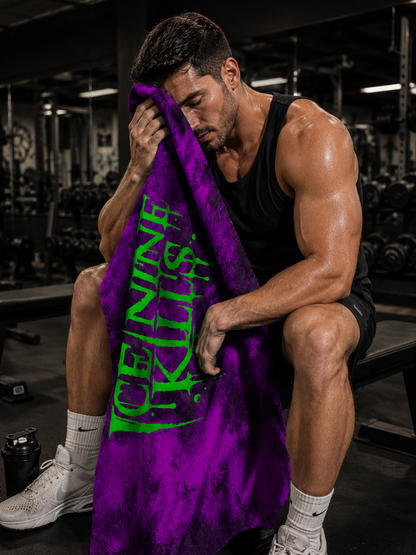 Rocksax Ice Nine Kills Towel - Green Logo
