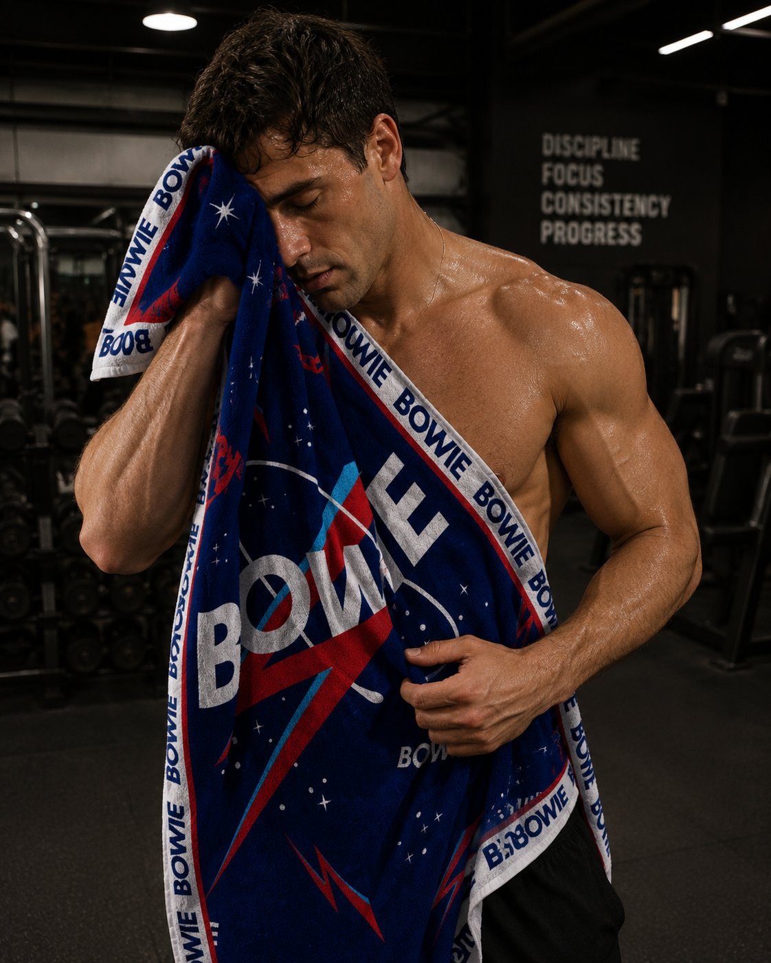 Rocksax David Bowie Towel - NASA