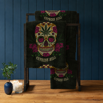 Rocksax Cypress Hill Towel - Tequila Sunrise Black