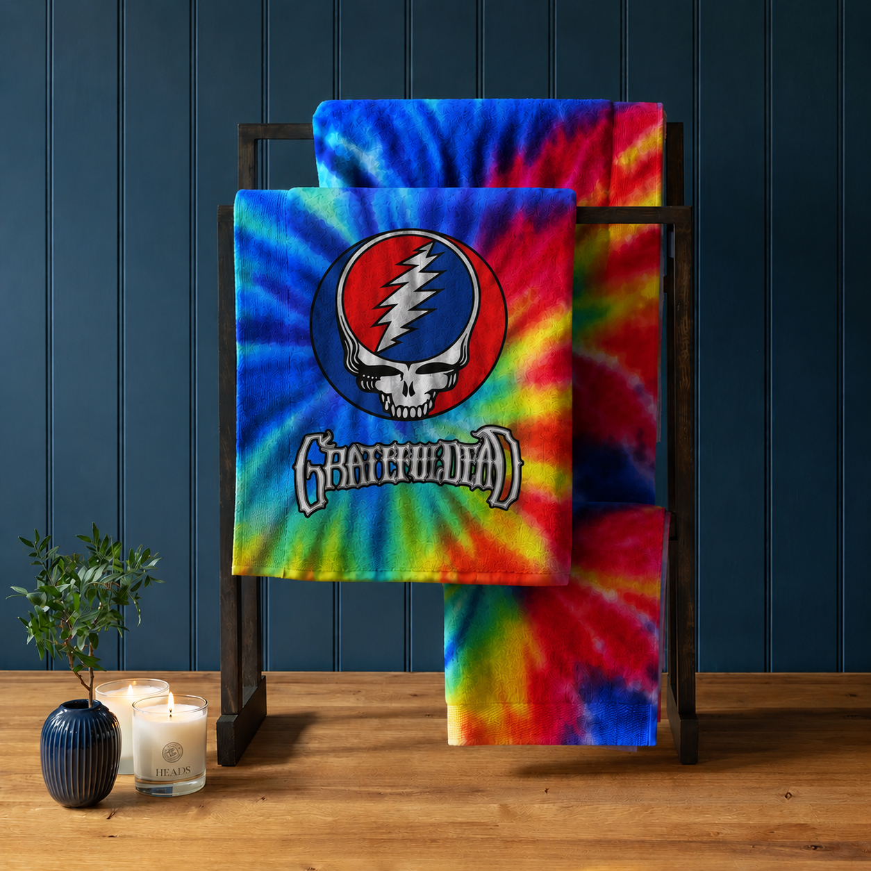 Rocksax Grateful Dead Towel - Steal Your Face