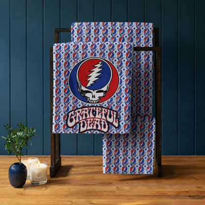Rocksax Grateful Dead Towel - Logo Repeat