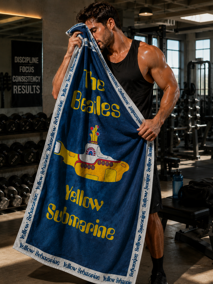 Rocksax The Beatles Towel - Yellow Submarine