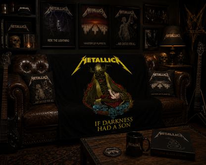 Rocksax Metallica Blanket - If Darkness Had A Son