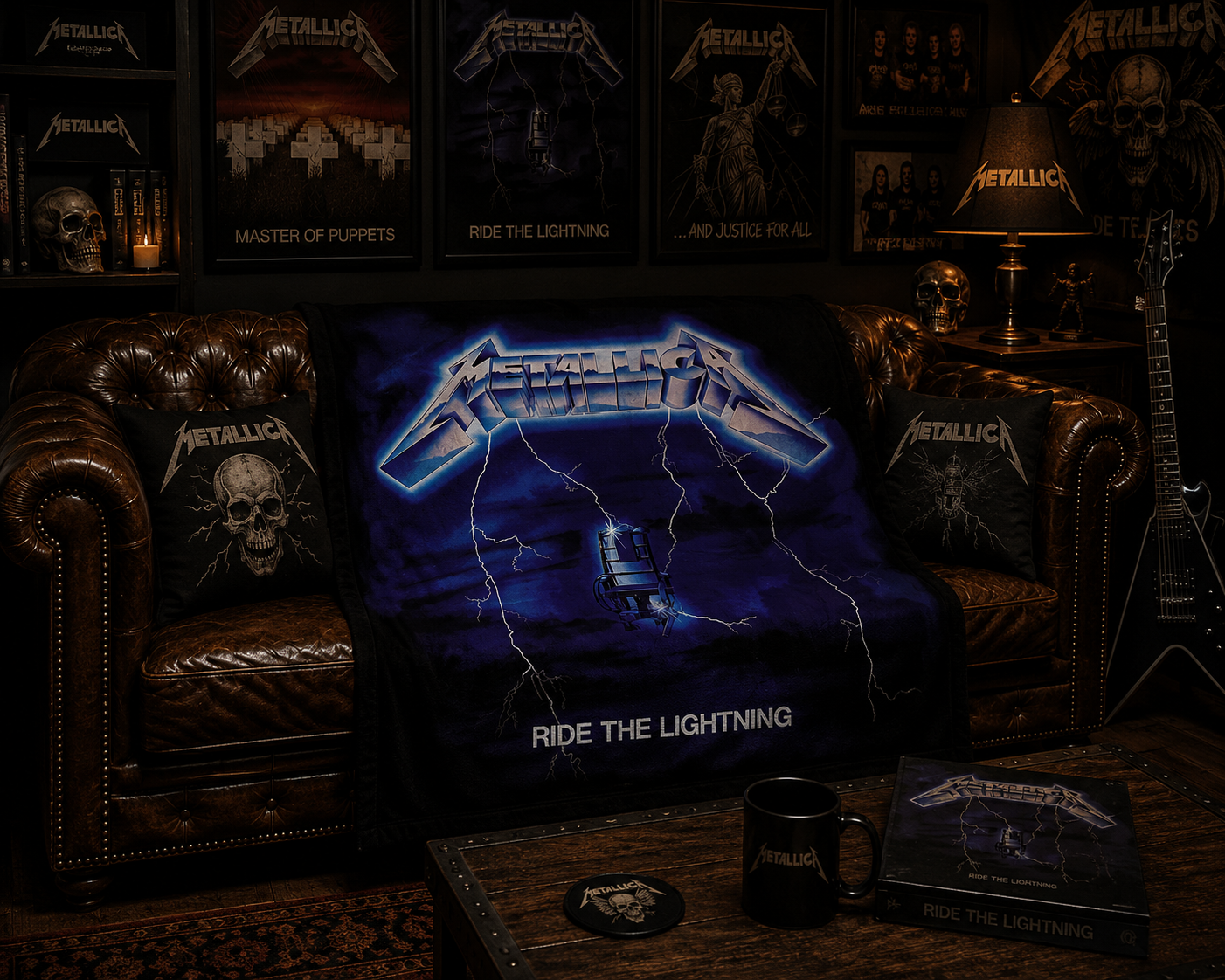 Rocksax Metallica  Blanket - Ride The Lightning