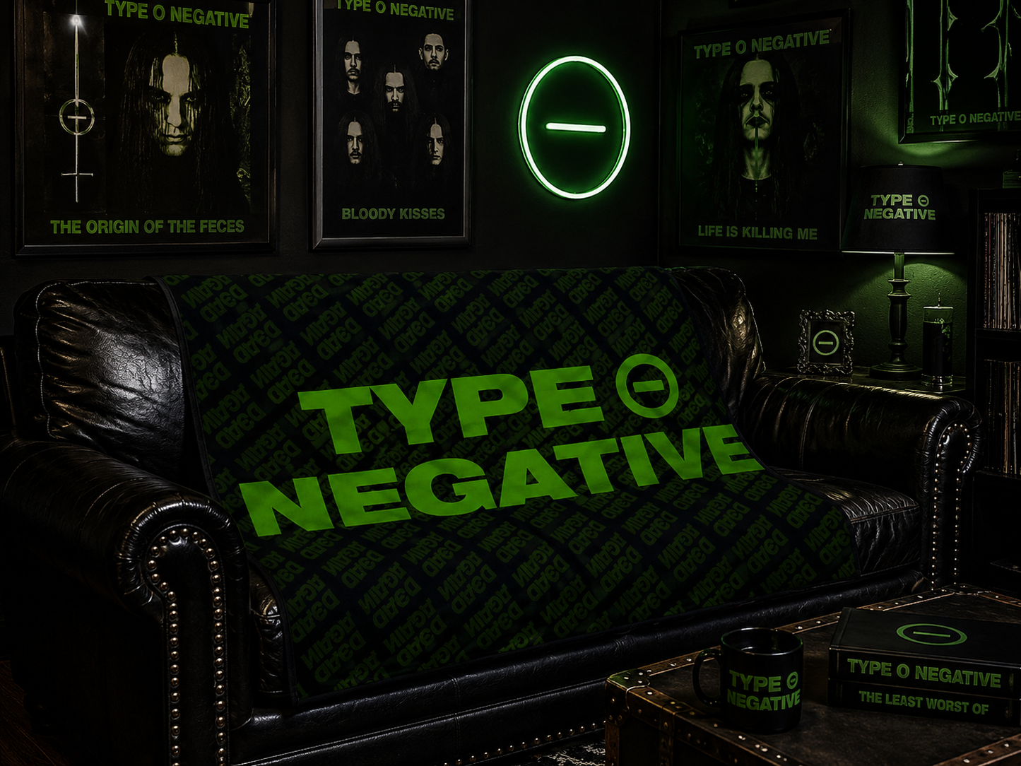 Rocksax Type O Negative Blanket - Dead Again Repeat