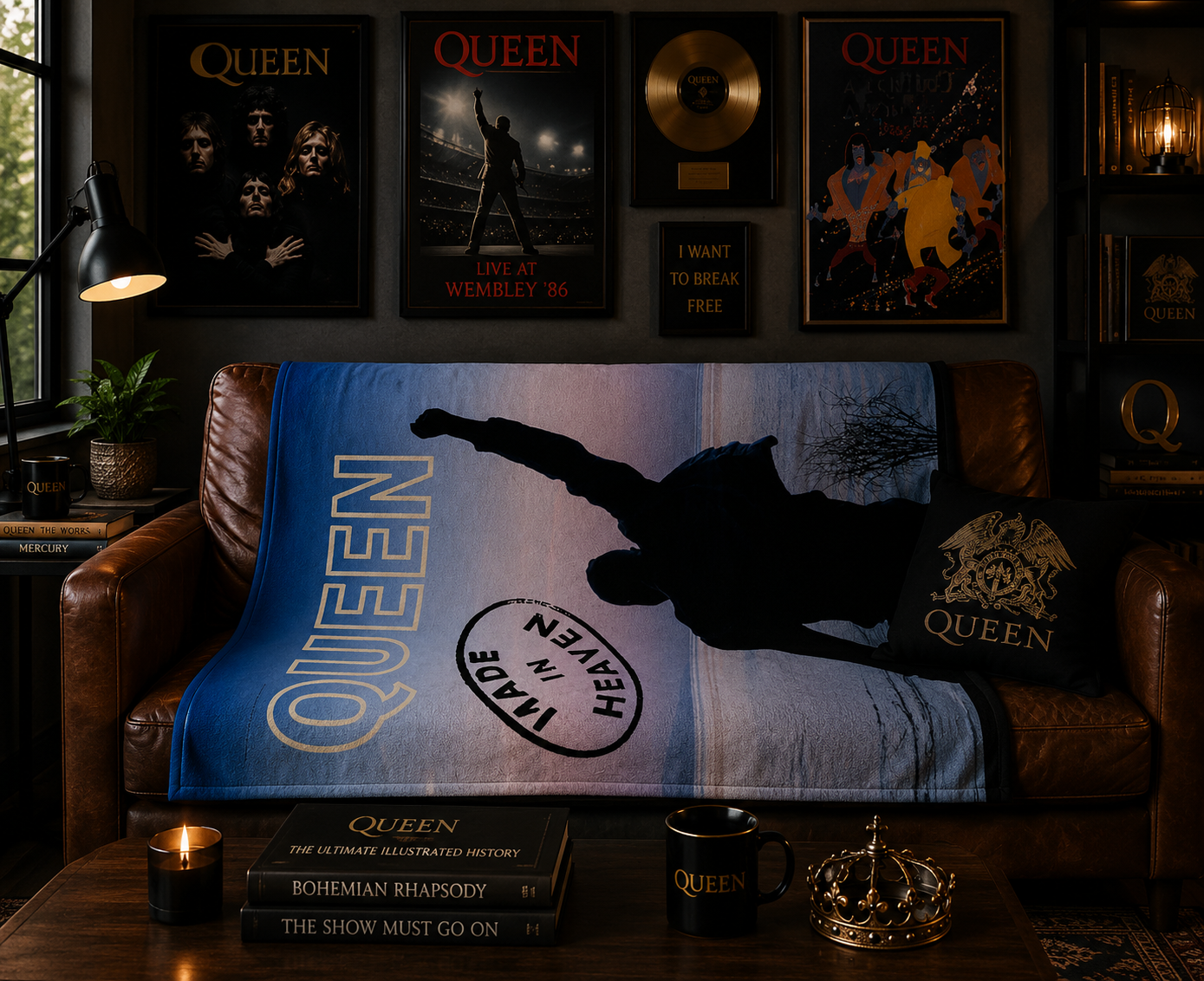 Rocksax Queen Blanket - Heaven