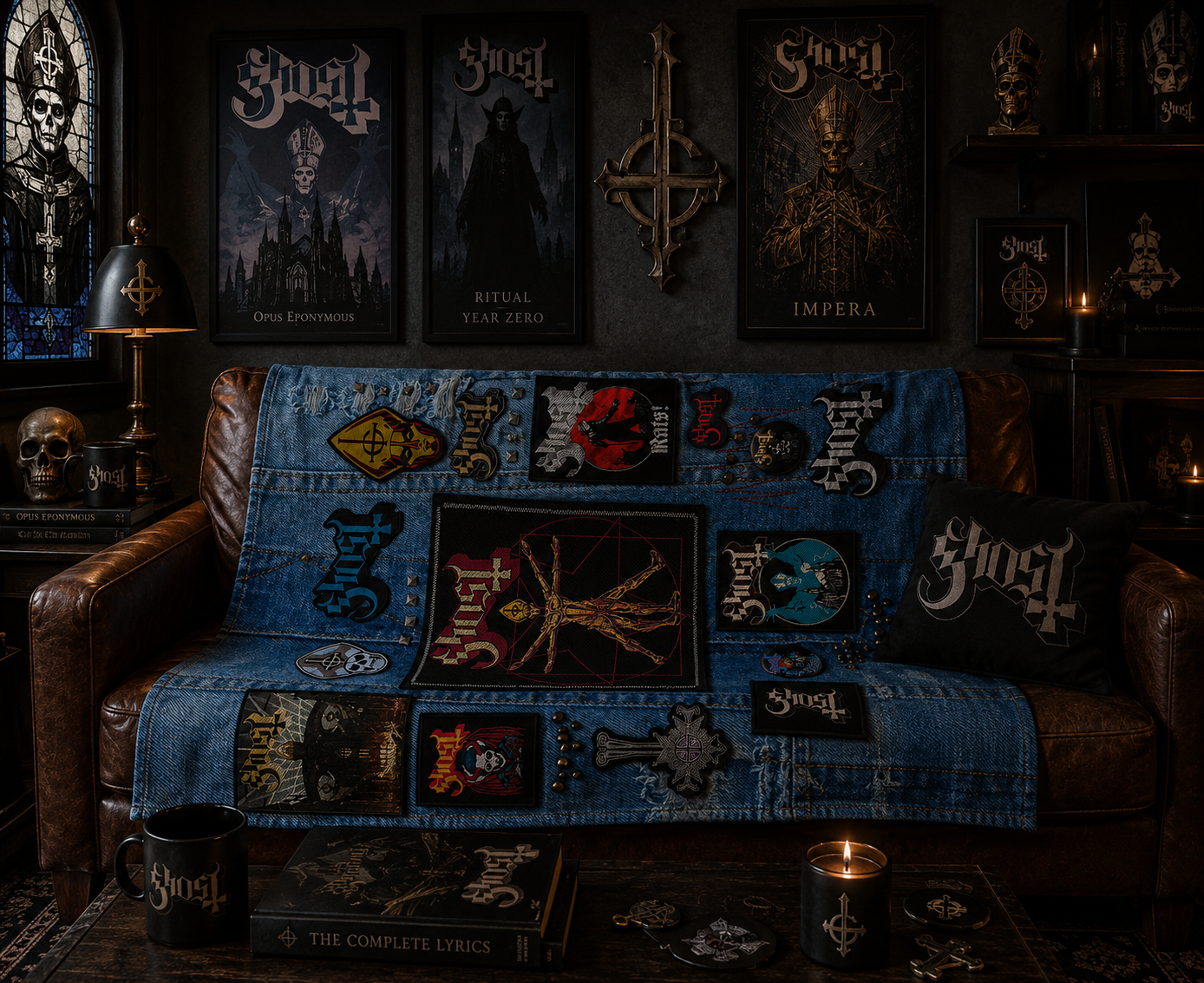 Rocksax Ghost Blanket - Battle Vest