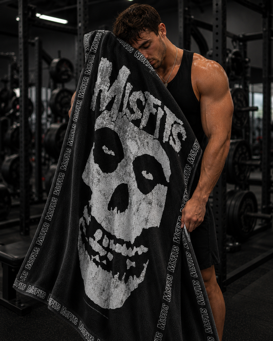 Rocksax Misfits Towel - Fiend Red