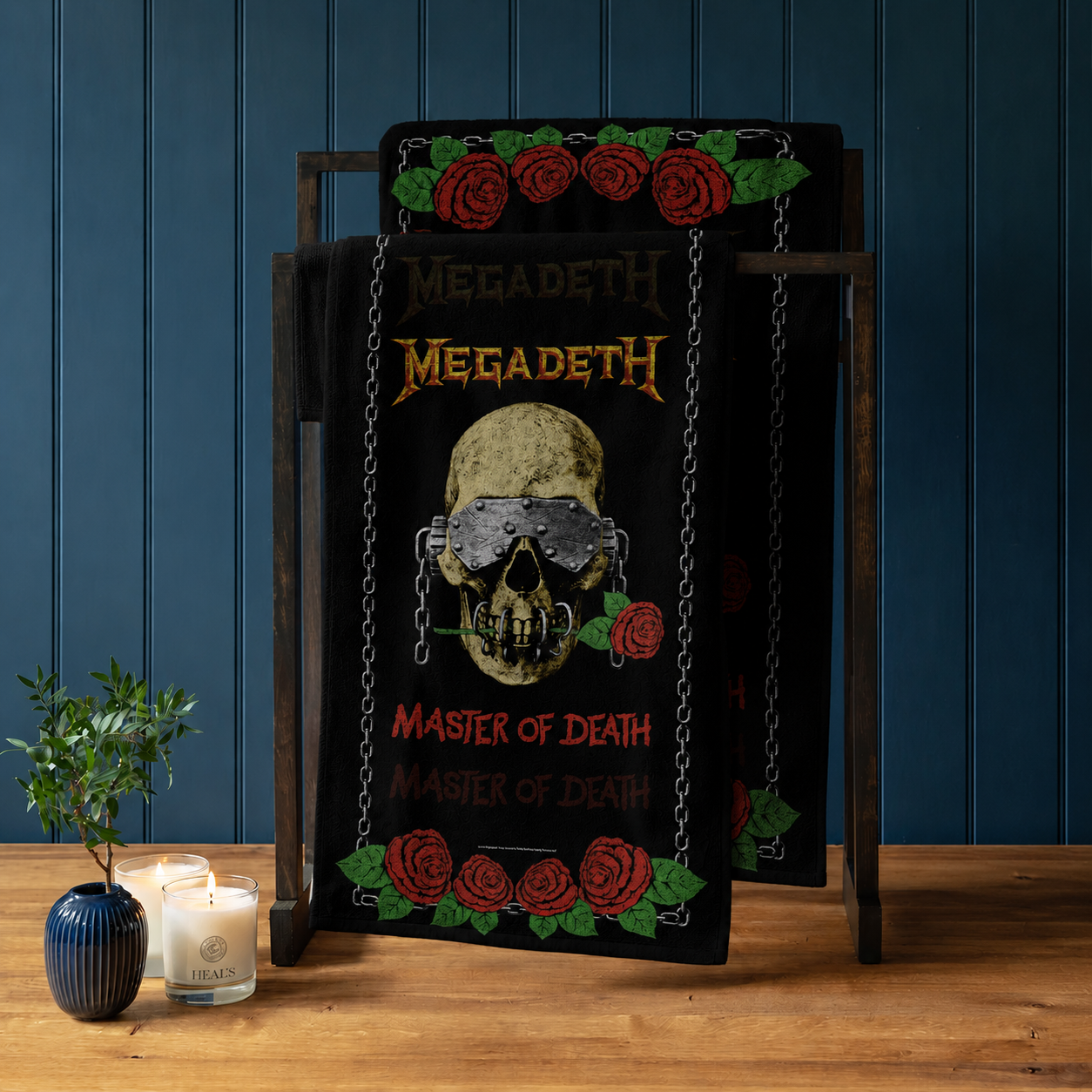 Rocksax Megadeth Towel - Masters of Death