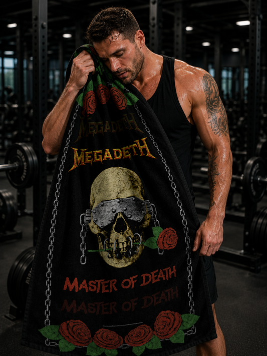 Rocksax Megadeth Towel - Masters of Death