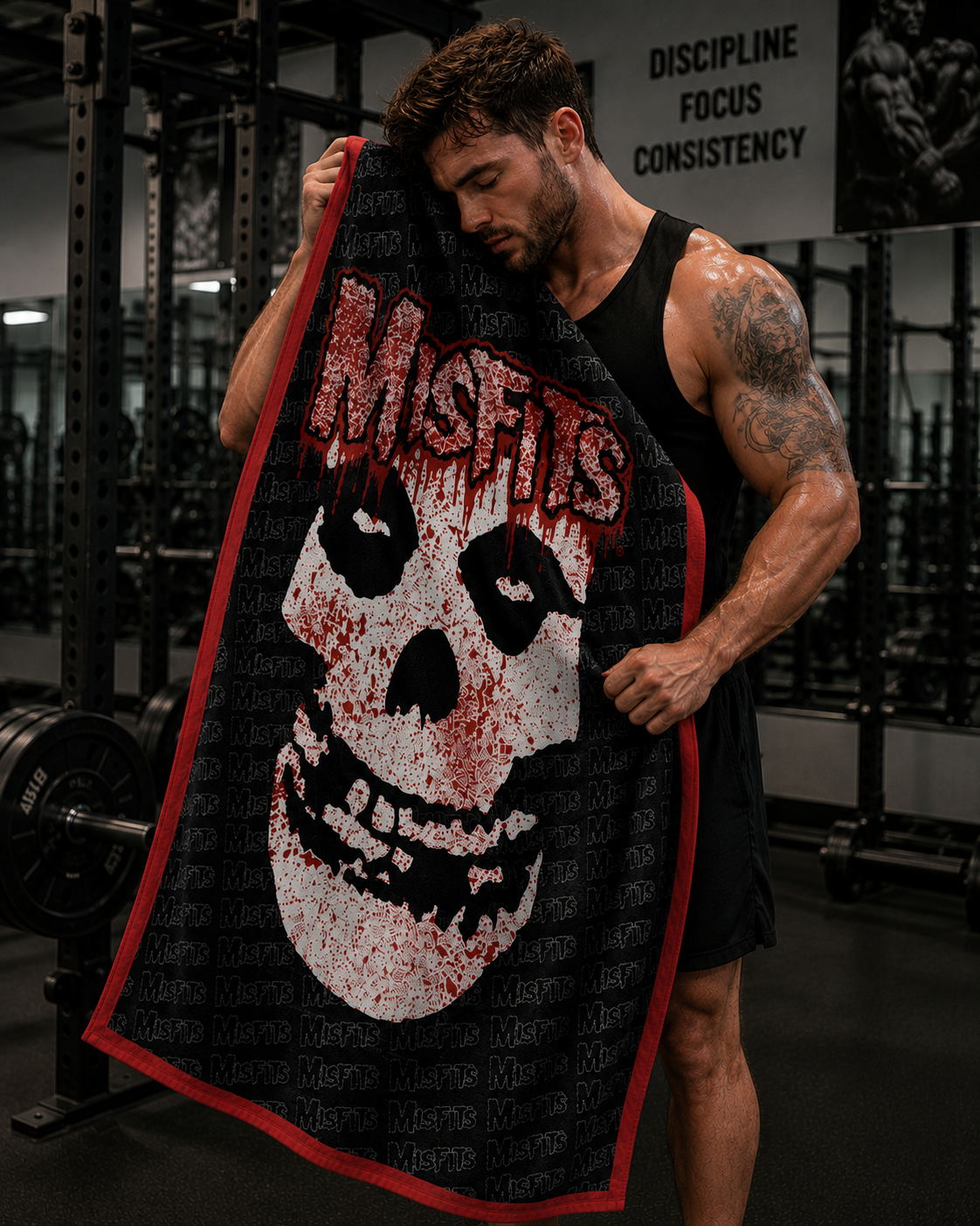 Rocksax Misfits Towel - Fiend