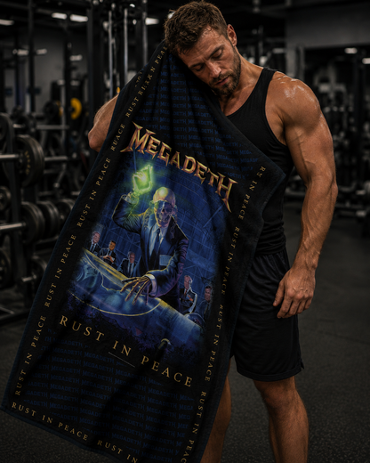 Rocksax Megadeth Towel - Rust In Peace