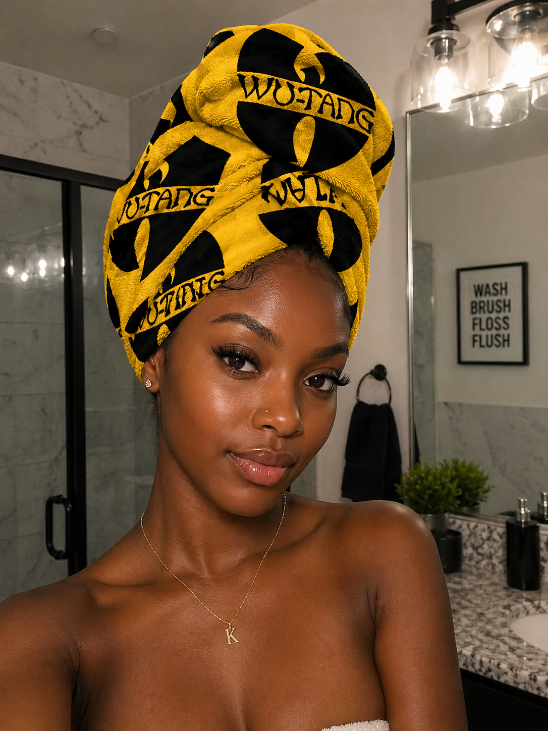 Rocksax Wu-Tang Clan Towel - Logo