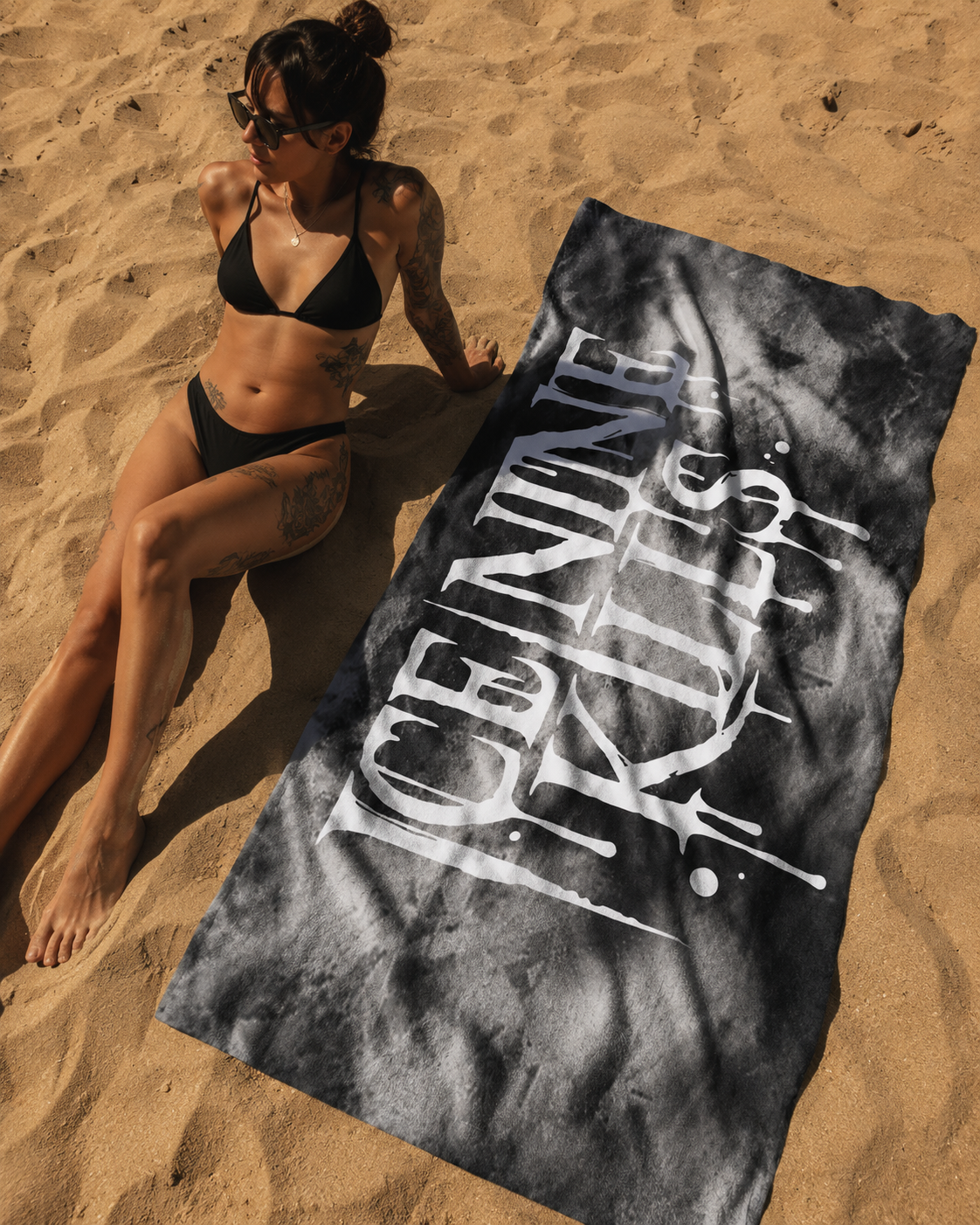 Rocksax Ice Nine Kills Towel - Drippy Logo