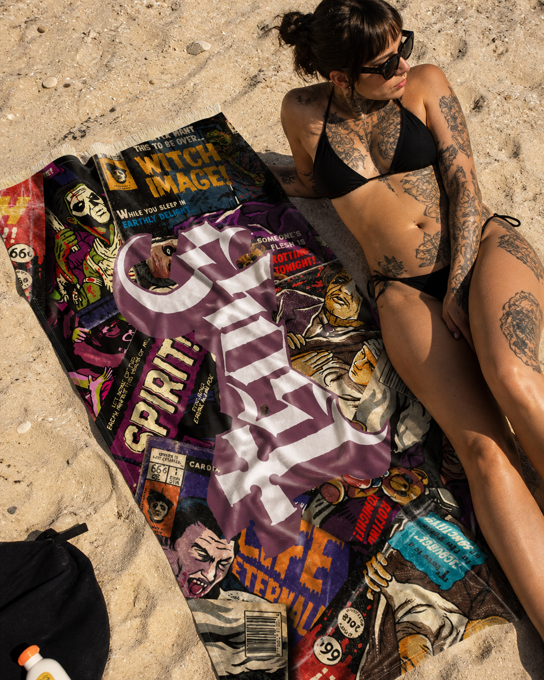 Rocksax Ghost Towel - Magazines
