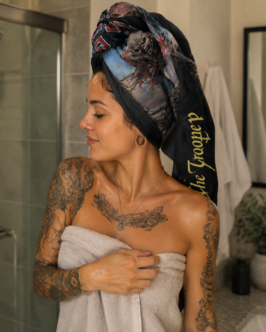 Rocksax Iron Maiden Towel - Trooper