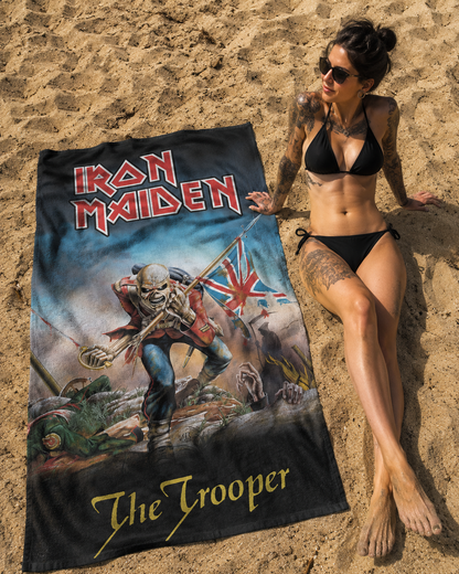 Rocksax Iron Maiden Towel - Trooper