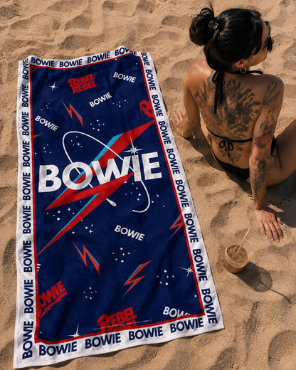 Rocksax David Bowie Towel - NASA