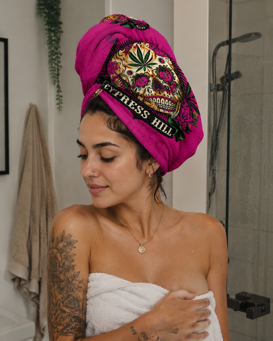 Rocksax Cypress Hill Towel - Tequila Sunrise Pink