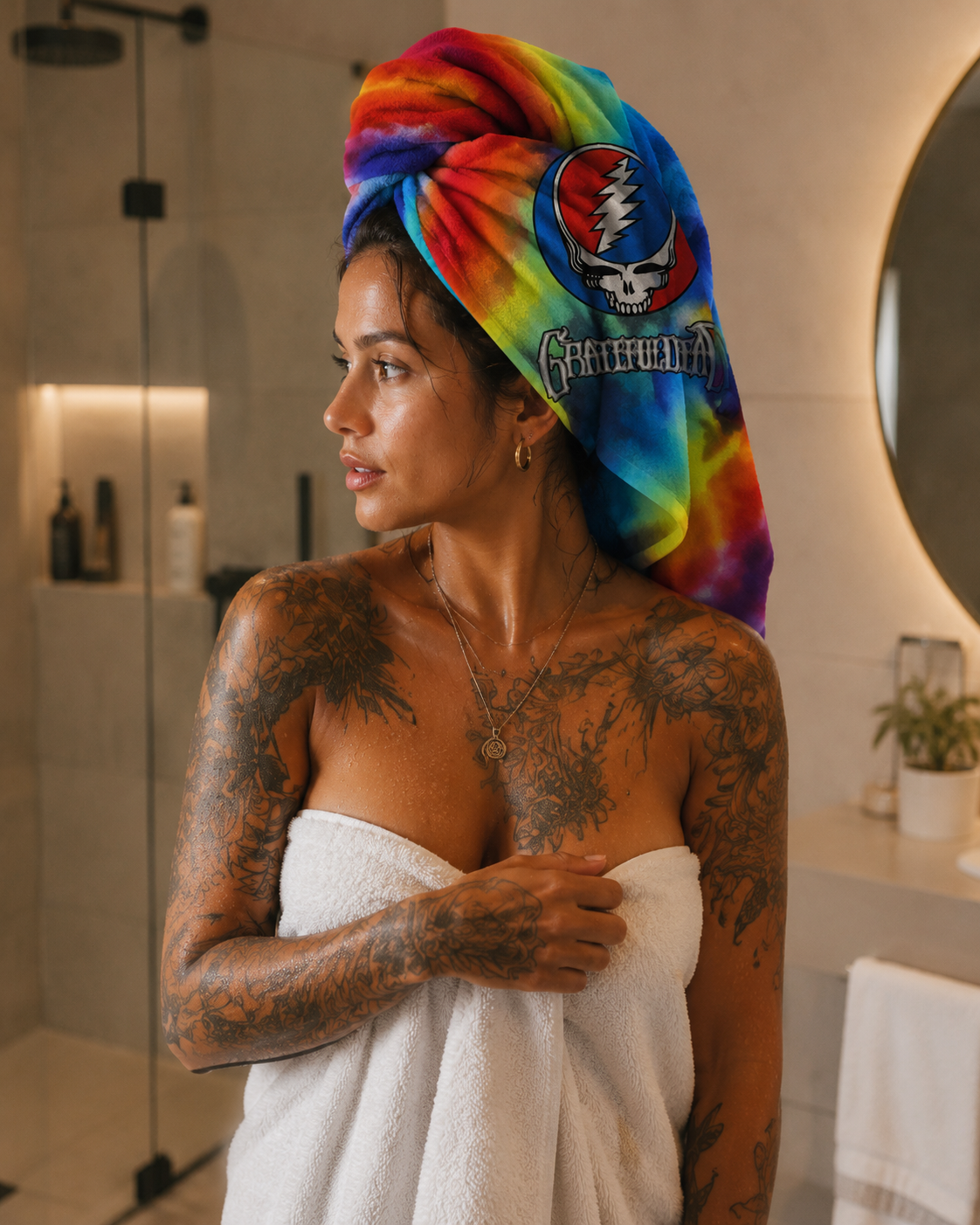 Rocksax Grateful Dead Towel - Steal Your Face