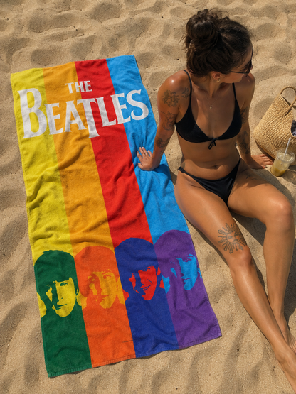 Rocksax The Beatles Towel - Hard Days Night