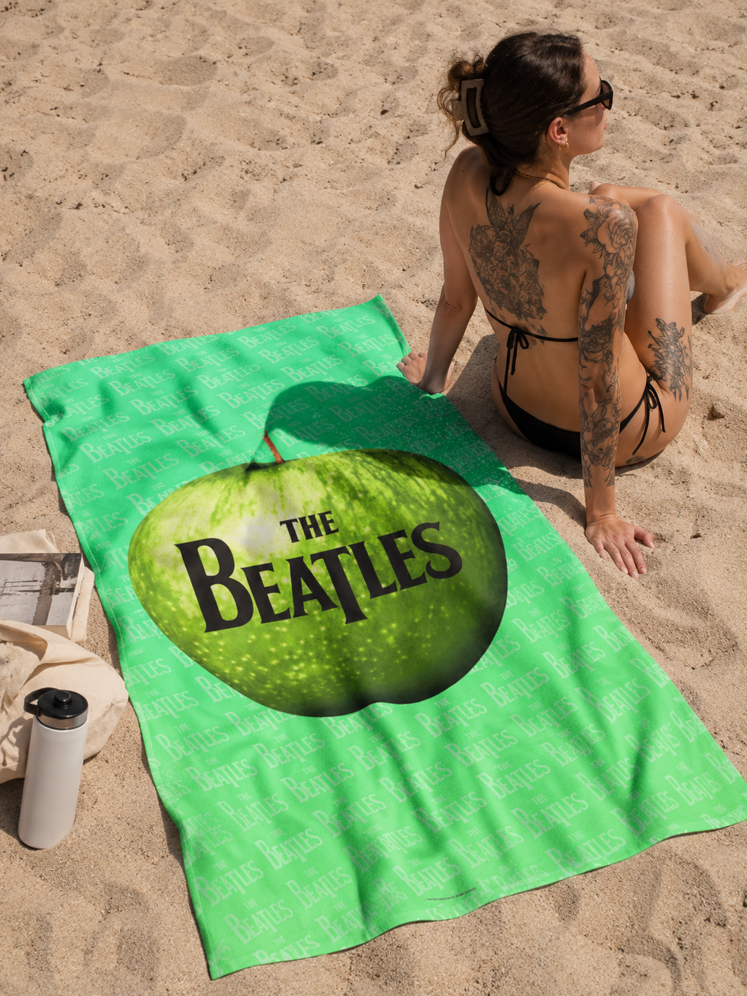 Rocksax The Beatles Towel - Apple Logo