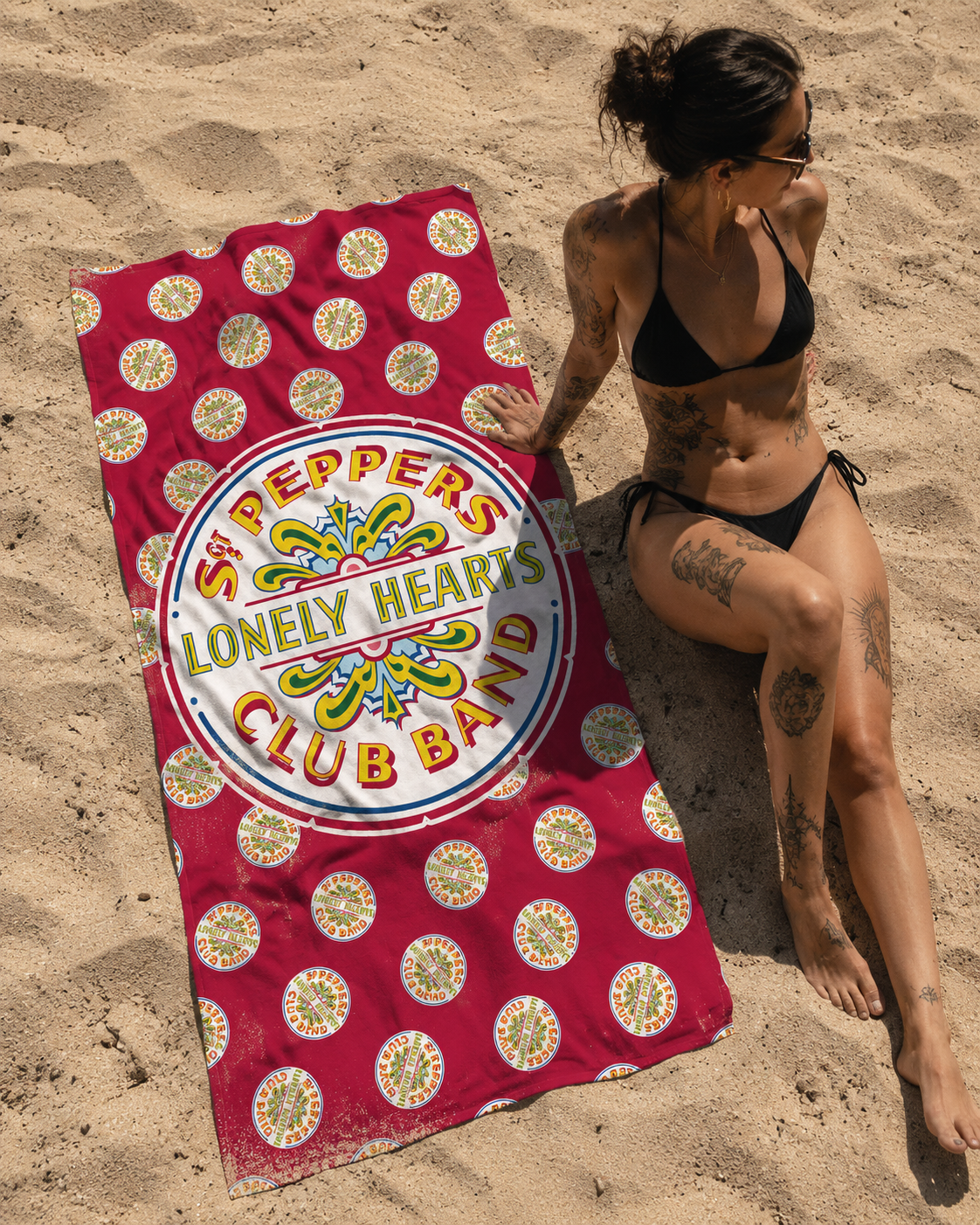 Rocksax The Beatles Towel - Sgt Peppers