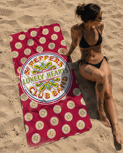 Rocksax The Beatles Towel - Sgt Peppers