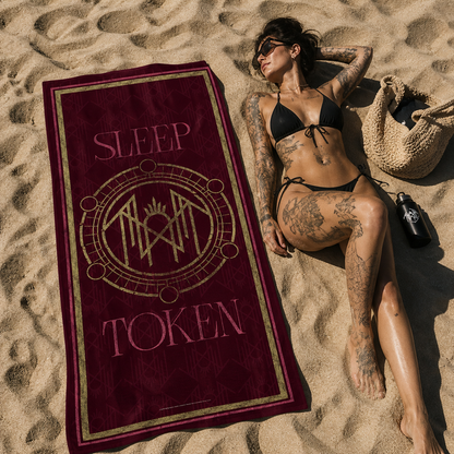 Rocksax Sleep Token Towel - Even In Arcadia 4