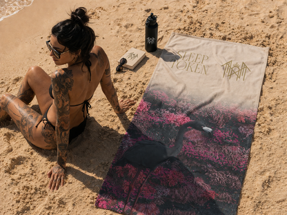 Rocksax Sleep Token Towel - Even In Arcadia Cover