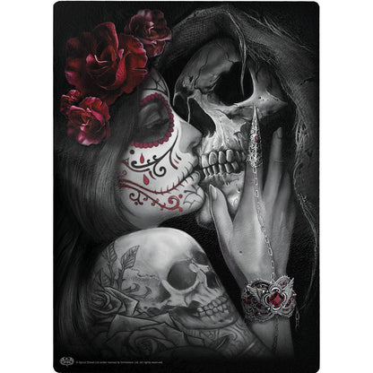 DEAD KISS - Glass Chopping Board (Rectangular)