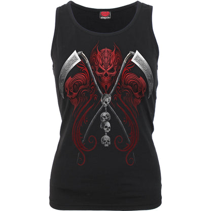 REAPERESS - Razor Back Top Black