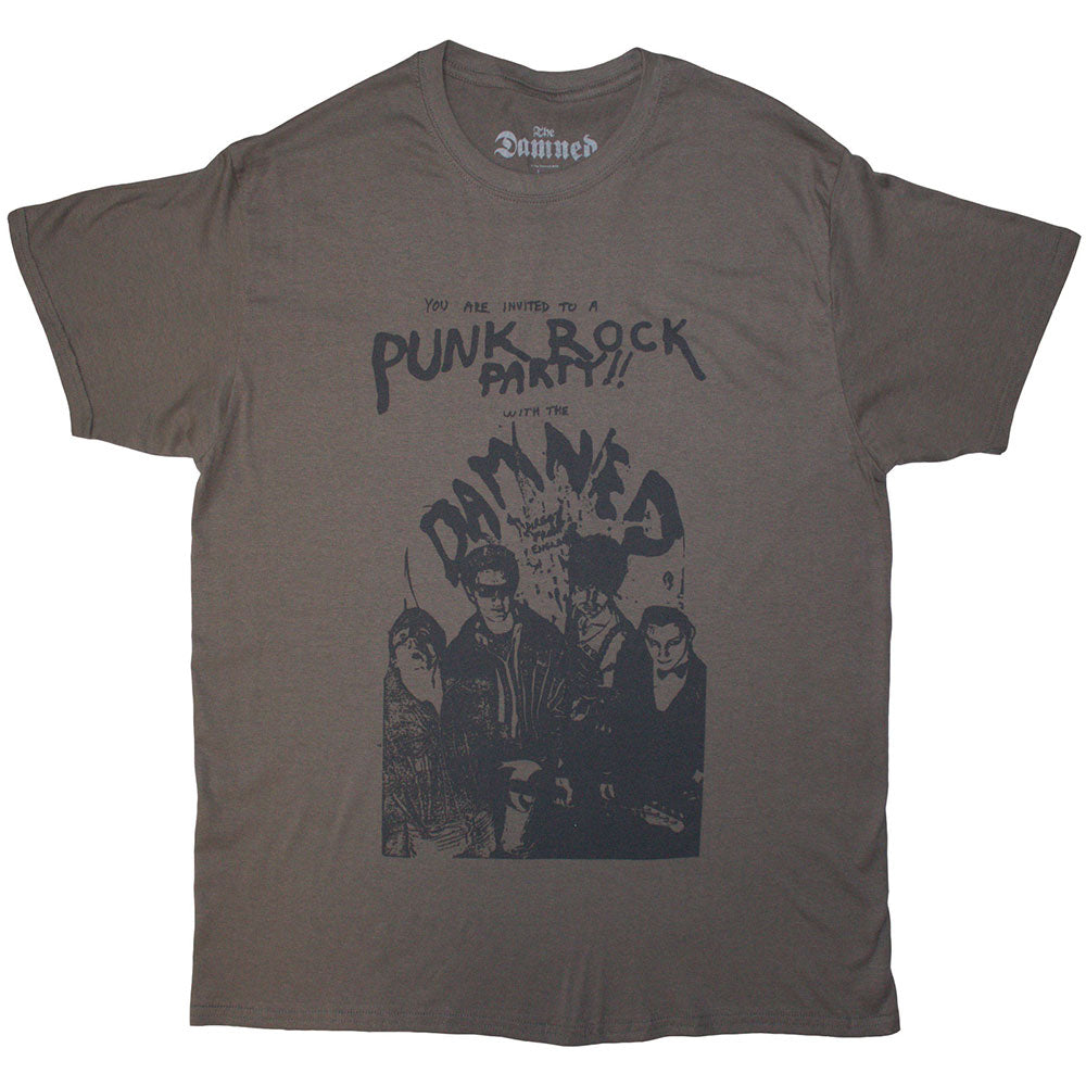 The Damned T Shirt - Party Flyer | Buy Now For 24.99