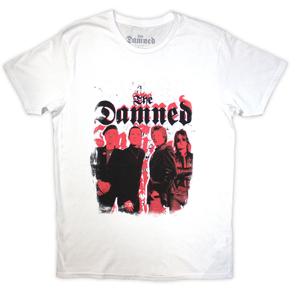 The Damned T Shirt - Repeat Logo Photo | Buy Now For 24.99