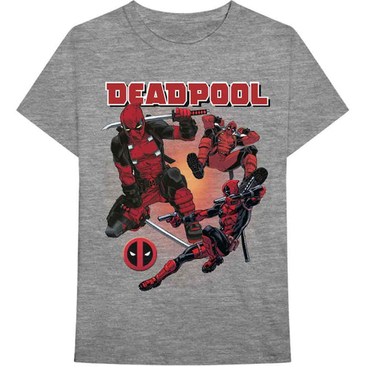 Marvel Comics T Shirt - Deadpool Collage 1