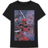 Marvel Comics T Shirt - Deadpool Composite
