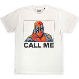 Marvel Comics T Shirt - Deadpool Call Me