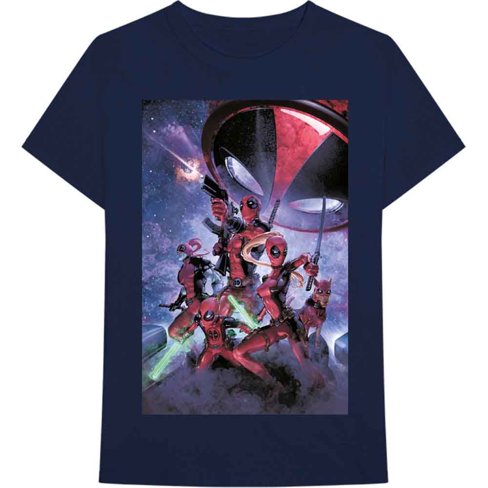 Marvel Comics T Shirt - Deadpool Family